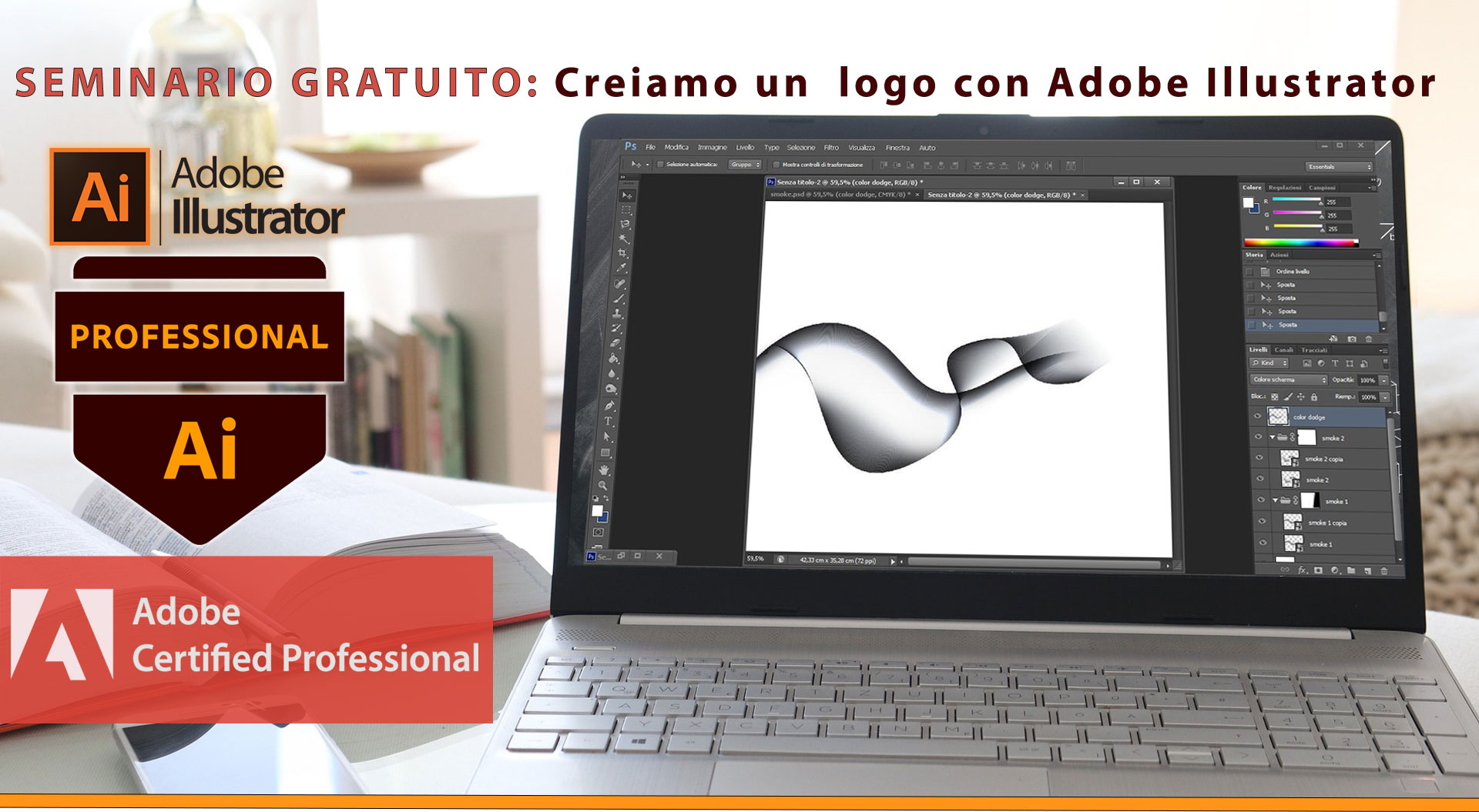 Seminario Gratuito: creiamo un logo con Adobe Illustrator