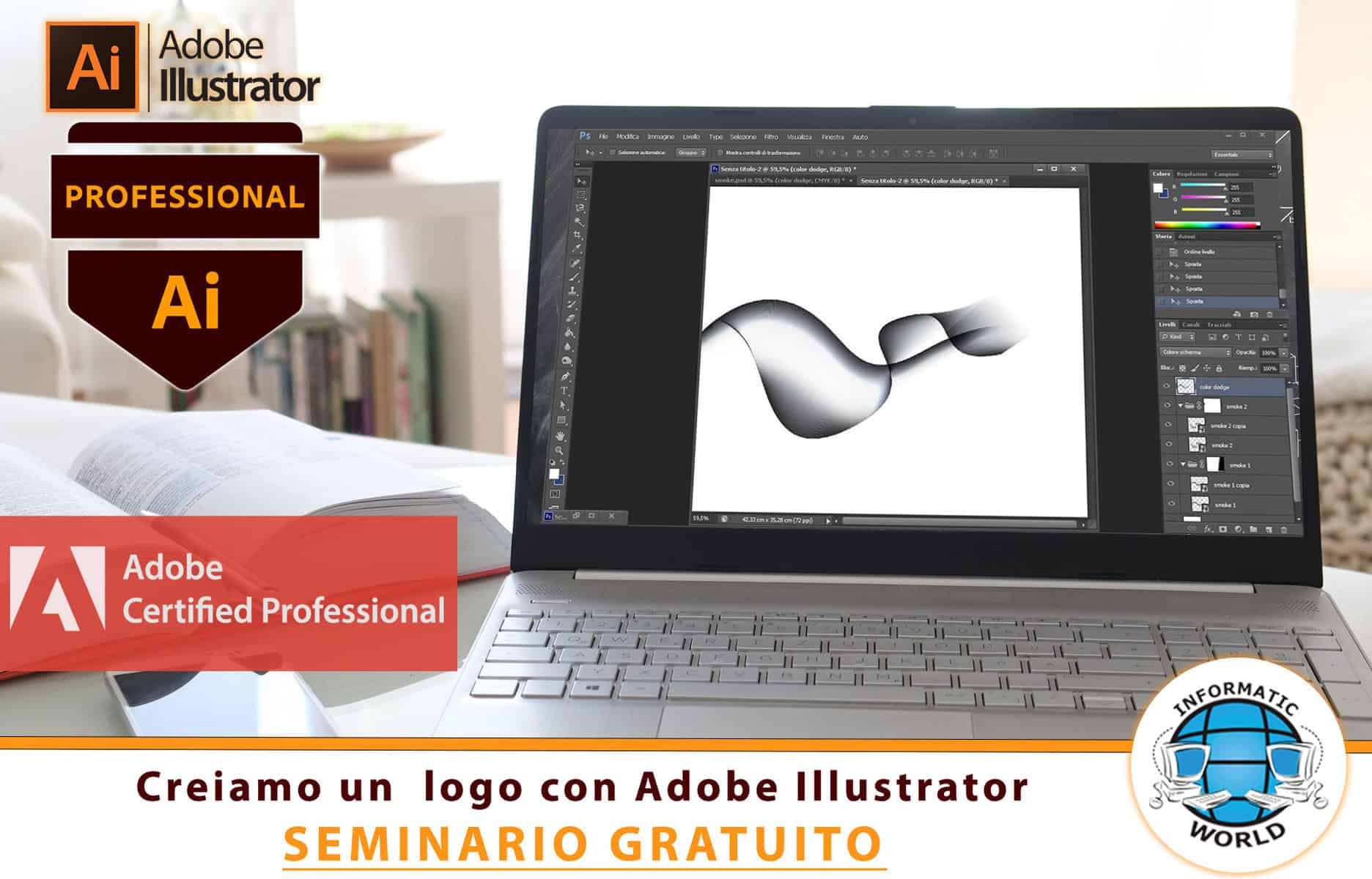 Seminario Gratuito: creiamo un logo con Adobe Illustrator