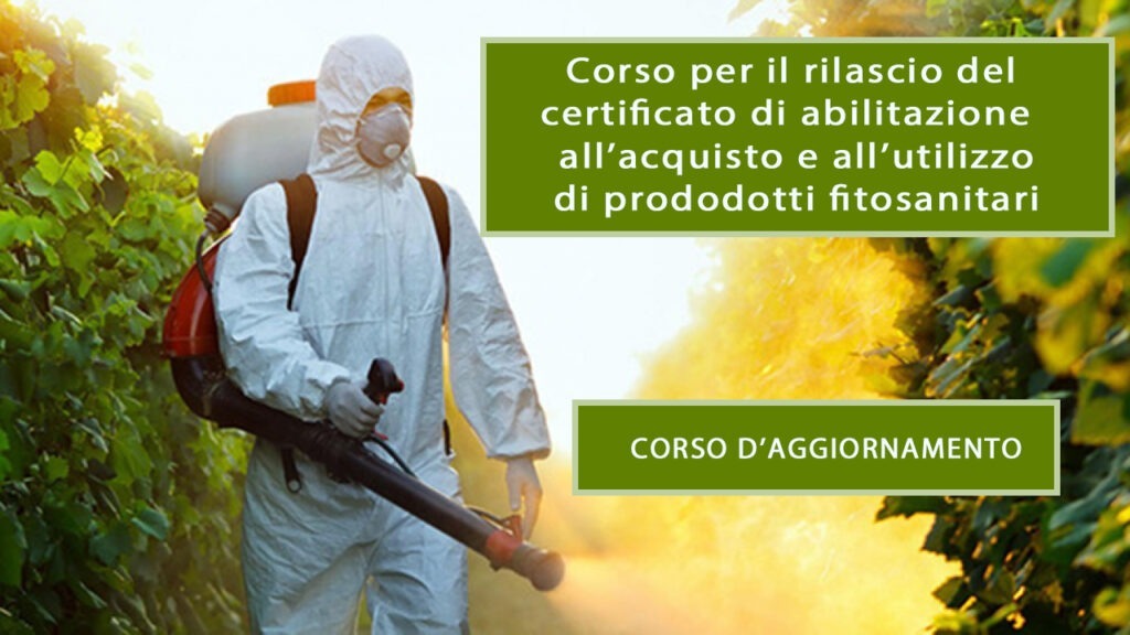 Corso di aggiornamento per utilizzatori professionali di prodotti fitosanitari