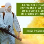 Corso di aggiornamento per utilizzatori professionali di prodotti fitosanitari