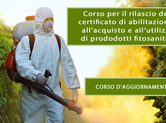 Corso d'aggiornamento patentino fitosanitari